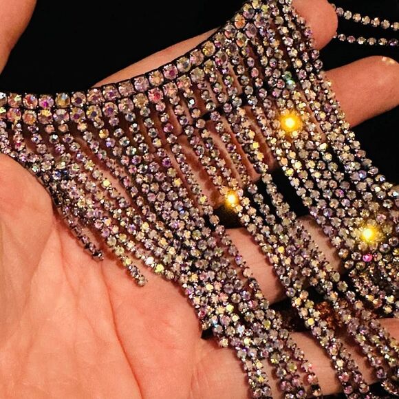 Amrita Singh Statement AB Crystal Choker - Picture 3 of 9